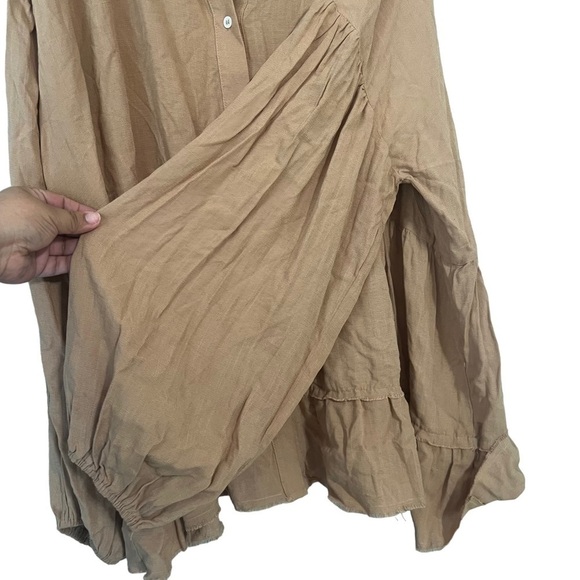 Heyson tiered button down blouse 3xl - Picture 7 of 8